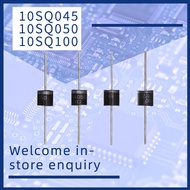 10-50PCS 10SQ045 10SQ050 10SQ100 Schottky Barrier Rectifier Diode 10A 45V 50V 100V R-6 Axial 10 Amp 