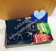 [COMBO SET] GIFT BOX DASHING FOR HIM / HADIAH PERFUME WALLET SPEK MATA / HADIAH LELAKI / HADIAH BIRT