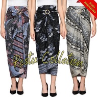 [Murce] ROK LILIT MOTIF BATIK MEGAMENDUNG SILVER BAWAHAN WANITA KEBAYA WISUDA KONDANGAN TUNANGAN NIK