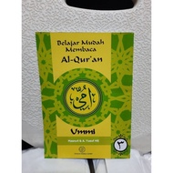 T1. 1 paket al'Qur'an belajar buku metode ummi jilid 1sampai6 ORI