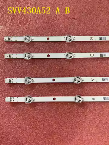 LED Strip For Panasonic TX-43FX550E TX-43F300E TX-43GX555 TX-43GX559ES TX-43GX555B 43T6863DB 43V6863