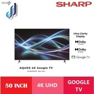 SHARP 50 INCH 4K UHD GOOGLE TV 4TC50HJ6000X