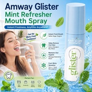 good Amway Glister Mint Refresher Mouth Spray 14ml Portable Breath Freshener Oral Spray On The Go Ma