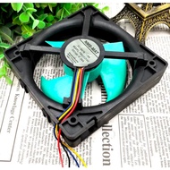 For Panasonic refrigerator cooling fan NMB-MAT FBA11J14V DC14 0.24A silent fan 4-wire