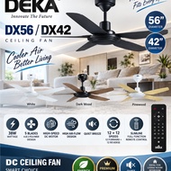 DEKA DX PRO Ceiling Fan 42” 56” DC Inverter Fan RF Remote 24 Speed