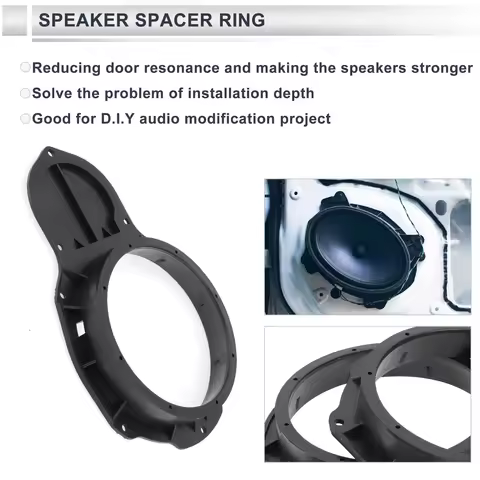 UXCELLSpeaker Spacer Ring Tweeter Speaker Spacer Adapter for VOLKSWAGEN PASSAT Waterproof Speaker Su