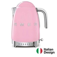 [有原廠保養未拆盒] 全新 電熱水壺 熱水煲 SMEG 可較溫度 粉紅色 Brand new pink electrical kettle temperature control