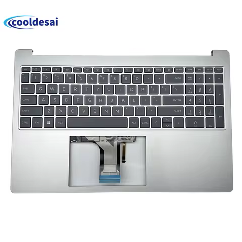 New Keyboard For HP 15-FC 15-FD TPN-Q286 TPN-Q287 250 G10 Series Laptop Palmrest Keyboard Case Assem