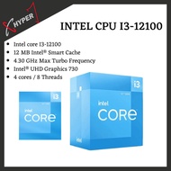 INTEL I3-12100 Processors