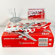 HX B616503 1: 400 Australian Airlines B747-400 VH-OJC F1 Painted Alloy Airplane Model