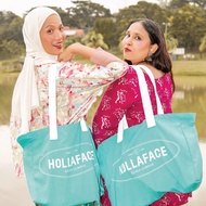 HOLLAFACE OVERSIZE BLUEPRINT TOTE BAG (LIMITED EDITION)