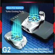 LS019 G2 Mobile Phone Radiator Game Handle Mini Controller With Cooling Fan Gaming Cooler Live Strea
