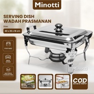 Minotti Warmer Stove Buffet Ready to Serve Food Warmer Anti-Rust Buffet Server Hotel Restaurant