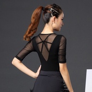 เสื้อผ้าเต้นรำลาตินสำหรับผู้หญิง HDEE HD6205 เสื้อผ้าเต้นรำสไตล์อเมริกัน ชุดเต้นรำสากล ชุดเต้นรำสังส