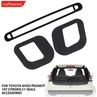 CRAFTSERIES 2Pcs/3Pcs Car Rear Tail Cluster Seals and High Level Third Brake Light Seal for Toyota A