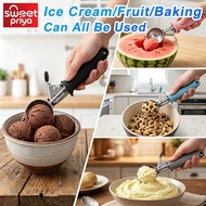 Ice Cream Scoop Spoon Heavy Duty 5.7CM Ball PP Handle Sudu Skop Biskut Ais Krim Fruits Frozen Yogurt