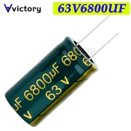 2PCS 63v6800UF 22*40MM 63v 6800uf 22x40 Electrolytic capa Electrolytic capacitor 63v6800uf