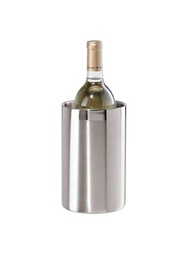雙層不銹鋼冰桶，酒水冷卻器，適用於家庭、酒吧和露營，輕鬆清潔，多功能冷卻葡萄酒、啤酒、香檳等。