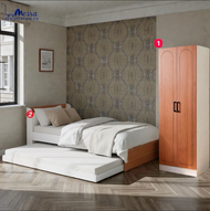 bedroom set bedroom set 2door katil kayu single bedroom set premium good quality product 2door