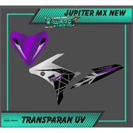 Jupiter MX New Transparent Simple Diasil Style Striping Sticker