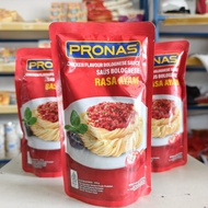 Pronas Saus Spaghetti Ayam 315Gr / Chicken Spaghetty Sauce Pronas 315Gr / Saus Spageti Ayam