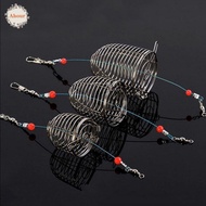 AHOUR Lure Cages Stainless Steel Holder Fish Bait Tackle Accessory Bait Basket