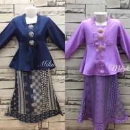 FREE KERONGSANG Baju Kebaya Lace Cantik Modern Budak Perempuan