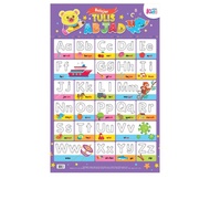 Poster Belajar Tulis Abjad