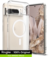 Ringke Fusion Mag tương thích với [Google Pixel 8 Pro] Độ trong suốt lâu [MagSafe] Case Back Cover t