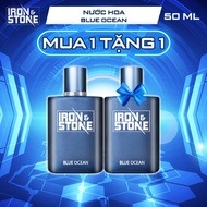 [Combo mua 1 tặng 1] Nước hoa Iron & Stone Blue Ocean 50ml