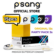 [15pcs BUNDLE] P'sang ORI & Party Pack Buttercup Condom Safe Sex psang kondom 保险套 避孕套 安全套