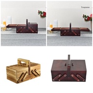 【CH*】 Knitting Supply Organizers Sewing Storage Box for Makeup Jewelry Organizers