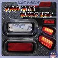 JDM HONDA REAR BUMPER BELAKANG Bumper Light Fog Lamp Honda Civic EF EG EG6 EG9 EK EK4 1988-2000 Inte