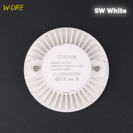 💖【Lowest price】WORE หลอดไฟ LED Gx53สำหรับตู้5W 7W 9W ไฟตู้เสื้อผ้า AC 90-265V LED สปอตไลท์สีขาวอุ่นเย็น