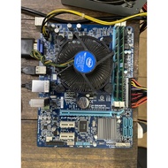 pc komputer motherboard bundle combo set (mobo + cpu +ram+heatsink) giga/asus h61+I5gen2+8gb ram