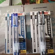 KENKO Pen Hi-Tech H-0.28mmKenko biru - Ink biru, Ballpoint Pen, Practical to Use
