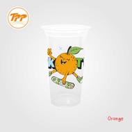 TPP (ยกลัง) แก้วพลาสติก 22oz ลายผลไม้ PP