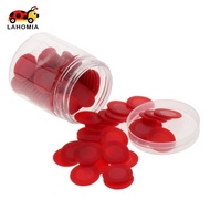 [lahomia] 100pcs Plastic 0.9" Bingo Game Poker Chips Casino Board Games Tokens Fun