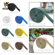 KOZEEY Chair Vinyl Strap Patio Garden Furniture Replacement Straps PVC Easy to Install DIY Lawn Chai