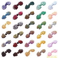 KOOK 5 Pairs Pack Cheongsam Closure Sewing Fasteners Chinese Knots Frog Buttons
