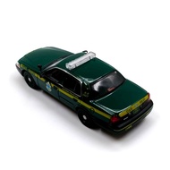 1/64 Vermont State Police Car Ford Crown Victoria 596 Models Simulation Alloy Car Model