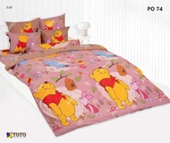 ที่นอนปิคนิคTOTO: ลายหมีพูห์ Winnie the Pooh Disney CUTIES ถอดซักได้ มี2ขนาด 3.5ฟุต/5ฟุต TOTO PICNIC