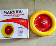 Ban gerobak komplit poly/ Ban Warna Komplit/RODA BAN GEROBAK PASIR SORONG MATI PU MODEL ARTCO WARNA