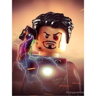 Iron Man Mark MK85 Nano Mecha Infinite Gem Gloves Avengers 4 Movie Building Blocks Fighting Toys