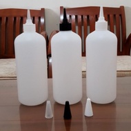 500 Ink Plastic Bottle ML 500 Cone Bottle/ ML 500 Dropper Bottle/ ML