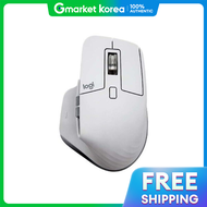 Logitech | เมาส์ Logitech MX Master 3S สีเทาอ่อนสำหรับคอมพิวเตอร์