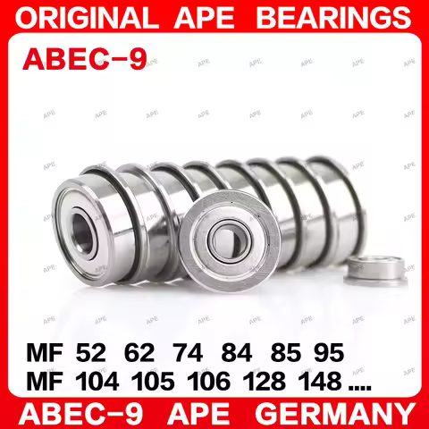 5/10pcs ABEC-9 flange bearing MF52 MF63 MF74 MF84 MF85 MF95 MF104 MF106 MF126 MF128 MF148 MF117 MF13