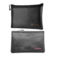 Portable Fireproof Waterproof Document Envelope File Folder Cash Pouch Fireproof Money Bag Lipo Safe