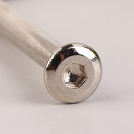 UKB 2Sets stainless steel luggage screws, luggage accessories Luggage Wheels Bolts 6*33-60mm VN