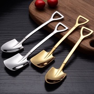 EPOCH Teaspoon Dessert Shovel Stainless Steel Spoon 1PCS Round